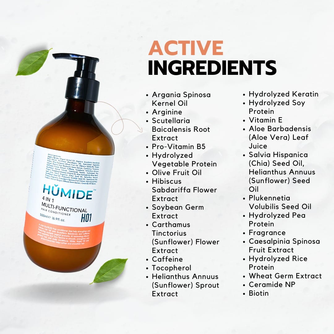 HUMIDE H01 – 4-in-1 Multi-Functional Hair Conditioner (500ml) - Image 2