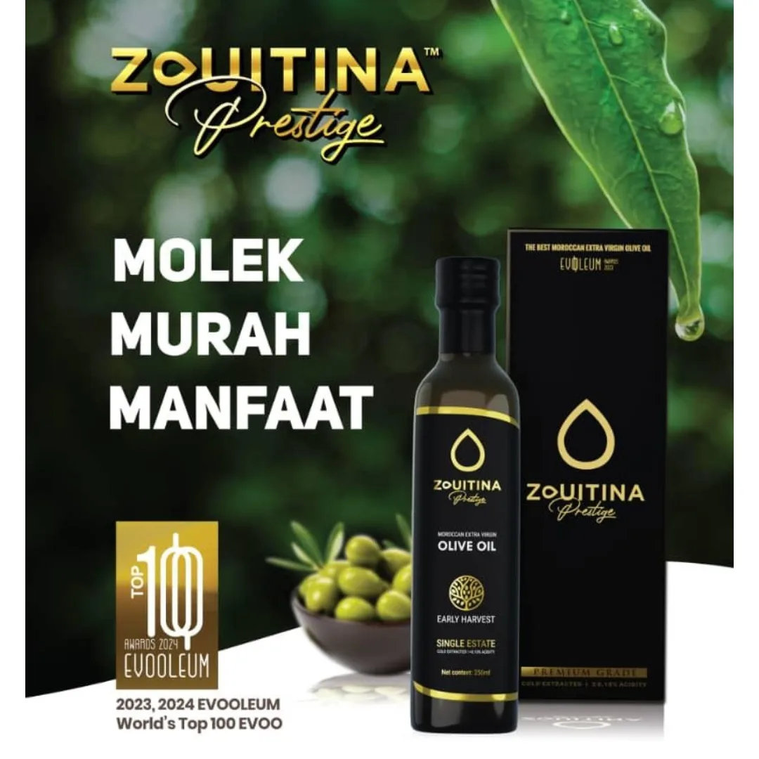 ZOUITINA Prestige – Award-Winning Moroccan Extra Virgin Olive Oil (EVOO) - Image 3