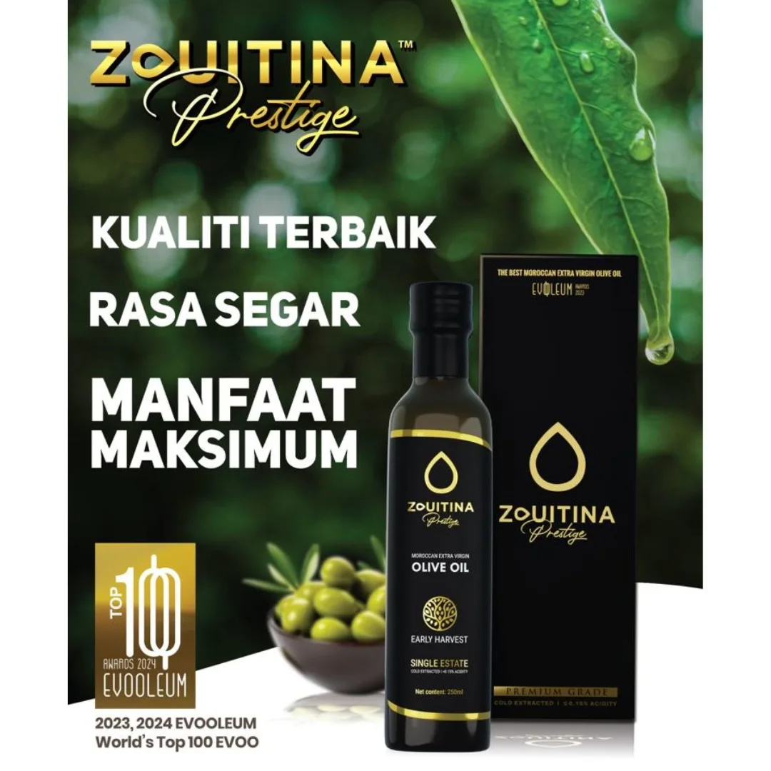 ZOUITINA Prestige – Award-Winning Moroccan Extra Virgin Olive Oil (EVOO) - Image 2